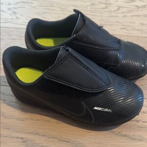Nike Mercurial Kids Black Sneakers